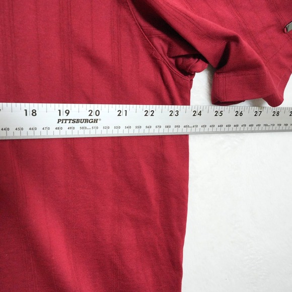 Nike Tiger Woods Collection Golf Polo Fit Dry Sunday Red Short Sleeve‎ Size XL - Picture 9 of 9